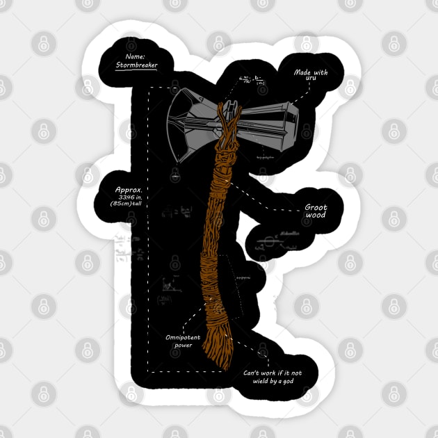 Stormbreaker Sticker by Genesis993